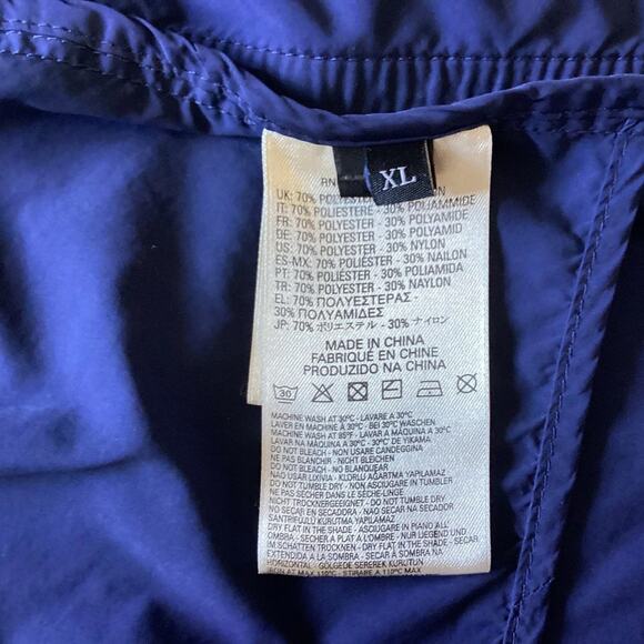 Diesel Zip Track Jacket - XL Navy Minimalist Lightweight Casual Streetwear $325 - Picture 10 of 11